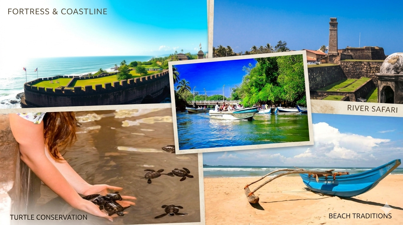 Galle Fort south coast tour